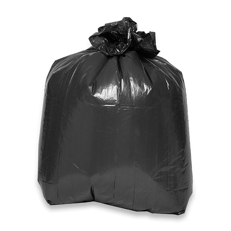Genuine Joe Low Density Liners - Small Size - 16 gal Capacity - 31" Length x 24" Width x 0.60 mil (15 Micron) Thickness - Low Density - Brown, Black - 100 / Carton
