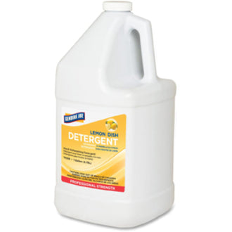 Genuine Joe Lemon Dish Detergent Gallon - Left