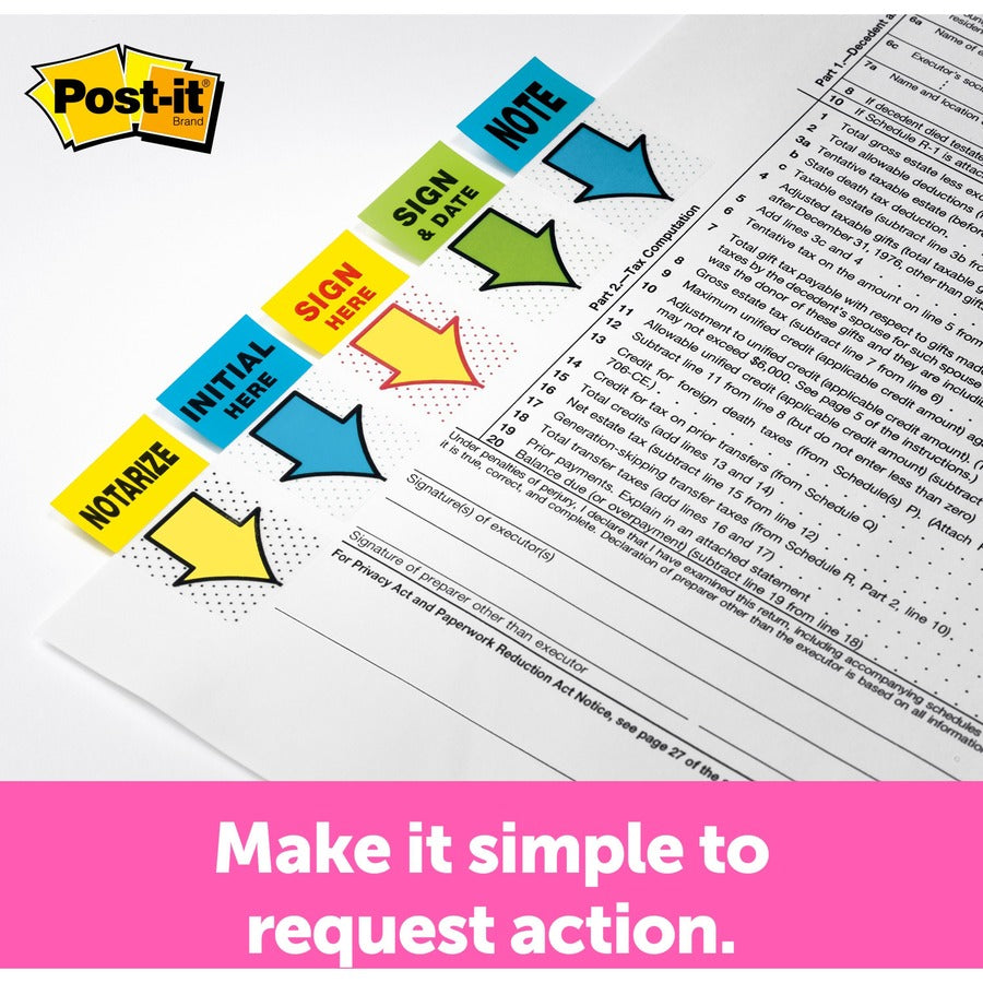 Post-it&reg; Message Flags - Alternate-Image2