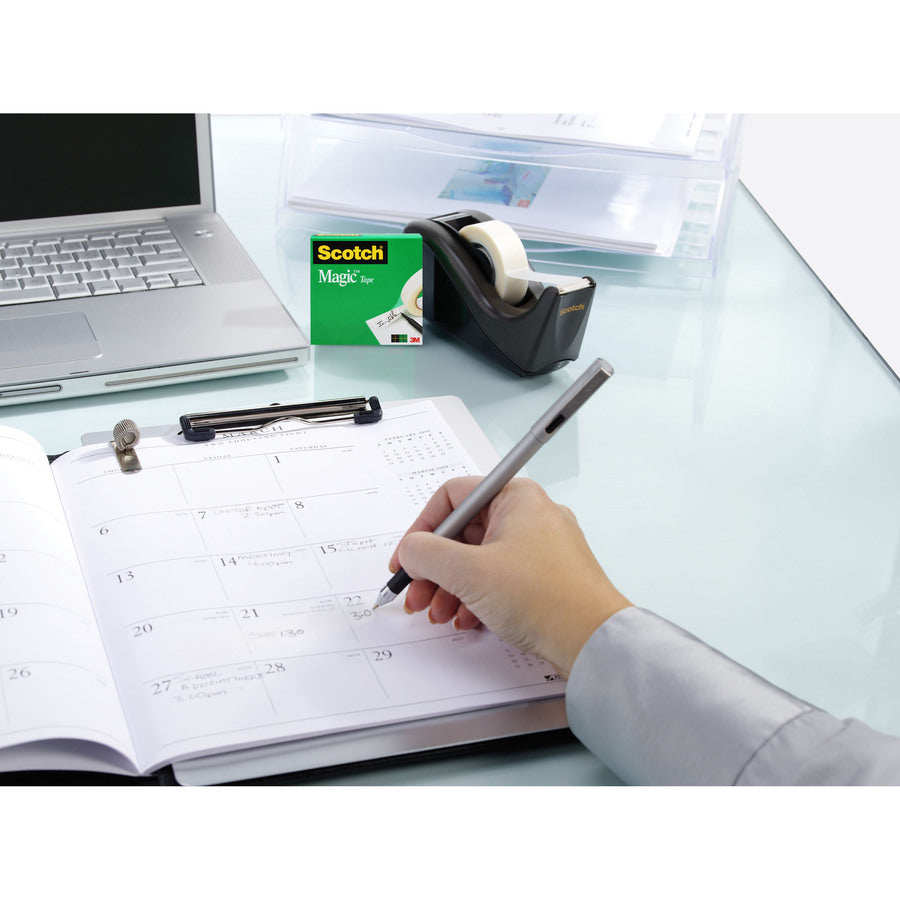 Scotch Magic Tape: 27.78 yd x 0.75" - Clear Matte Finish - Multipurpose - 12 Pack