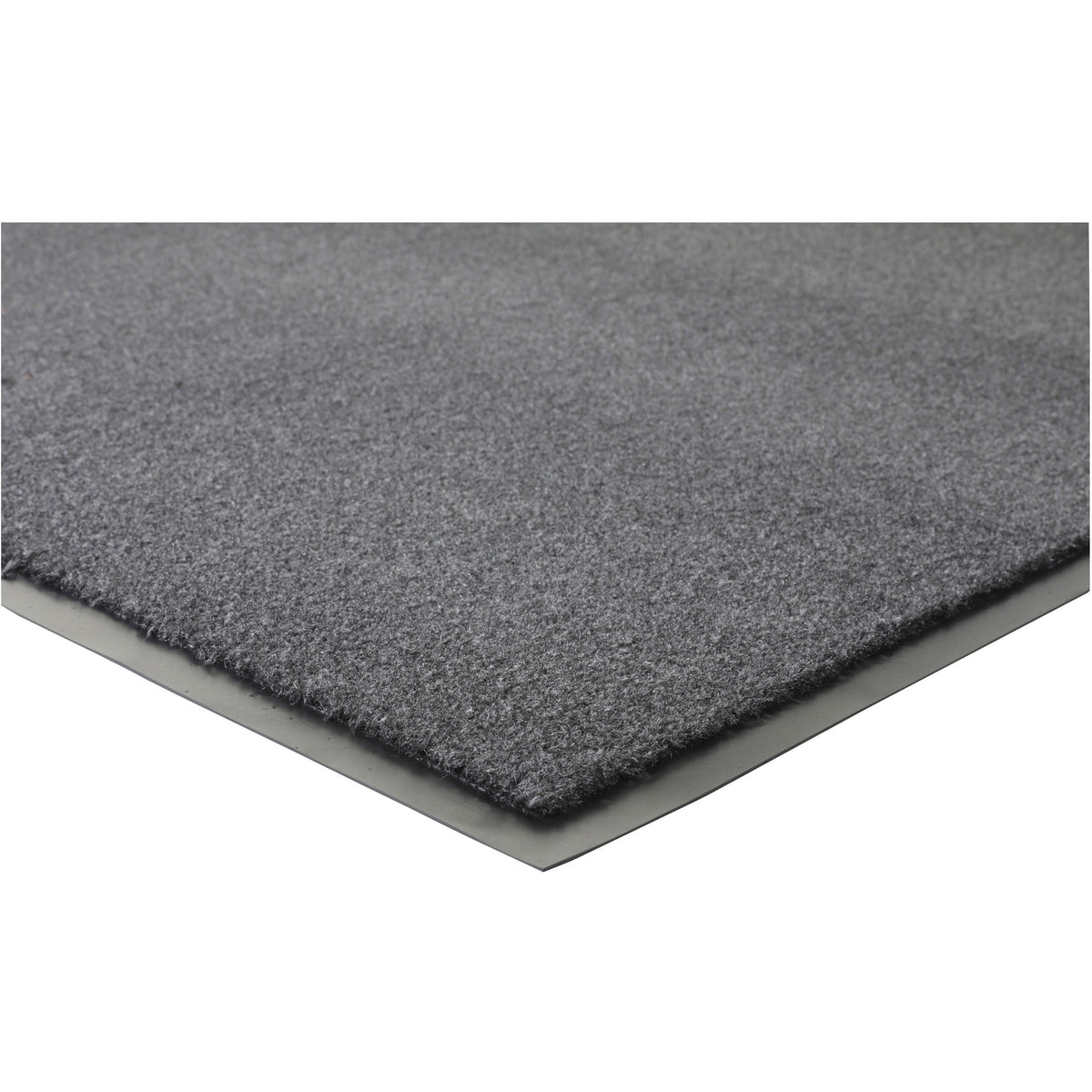 Genuine Joe Silver Series Indoor Walk-Off Mats - Warehouse, Indoor - 60" Length x 36" Width - Vinyl - Salt Pepper - 1 Each