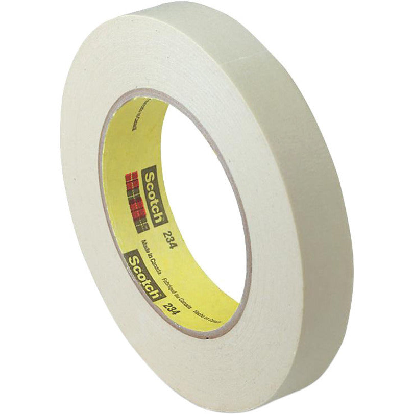 Scotch General-Purpose Masking Tape - 60 yd Length x 0.75" Width x 5.9 mil Thickness - 3" Core - Tan - Rubber Backing - For Multipurpose - 1 Roll