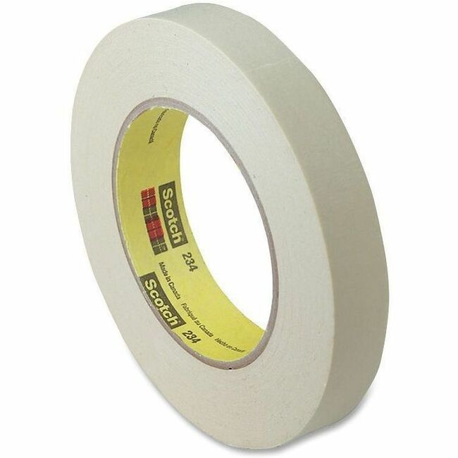 Scotch General-Purpose Masking Tape - 60 yd Length x 0.75" Width x 5.9 mil Thickness - 3" Core - Tan - Rubber Backing - For Multipurpose - 1 Roll
