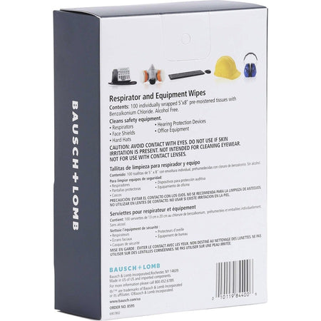 Bausch + Lomb Sight Savers XL Equipment Wipes - Rear