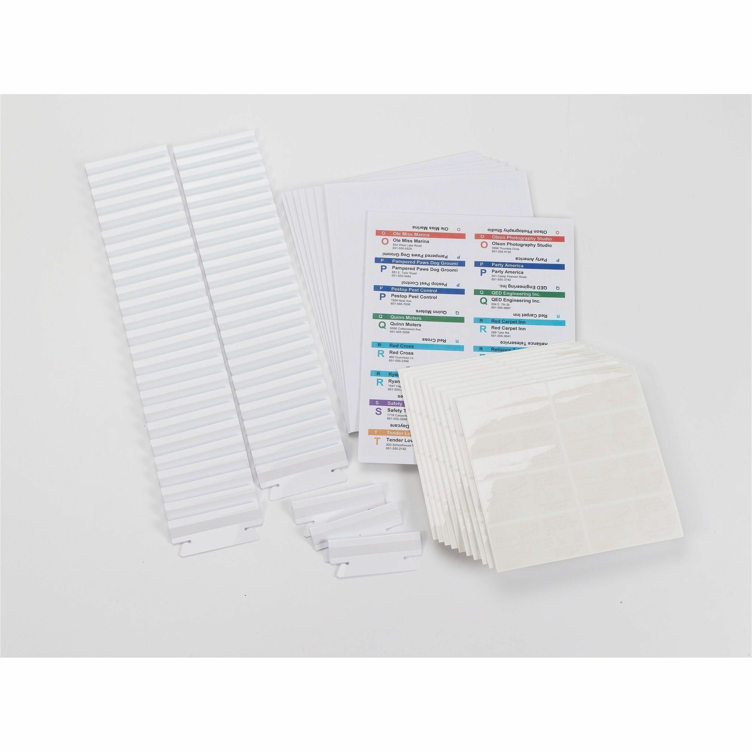 Smead Viewables Premium 3D hanging Folder Tabs and Labels - 1.25" Width x 3.50" Length - 25 / Box
