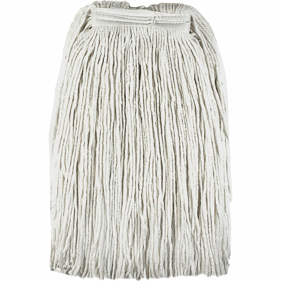 Genuine Joe Cotton Blend Mop Refill - Rayon, Cotton, Polyester - Natural - 1 Each