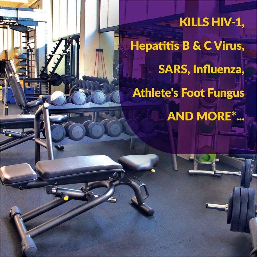 Simple Green D Pro 5 One-Step Disinfectant - Concentrate - 128 fl oz (4 quart) - Disinfectant, Unscented, Dye-free - Clear - 1 Each