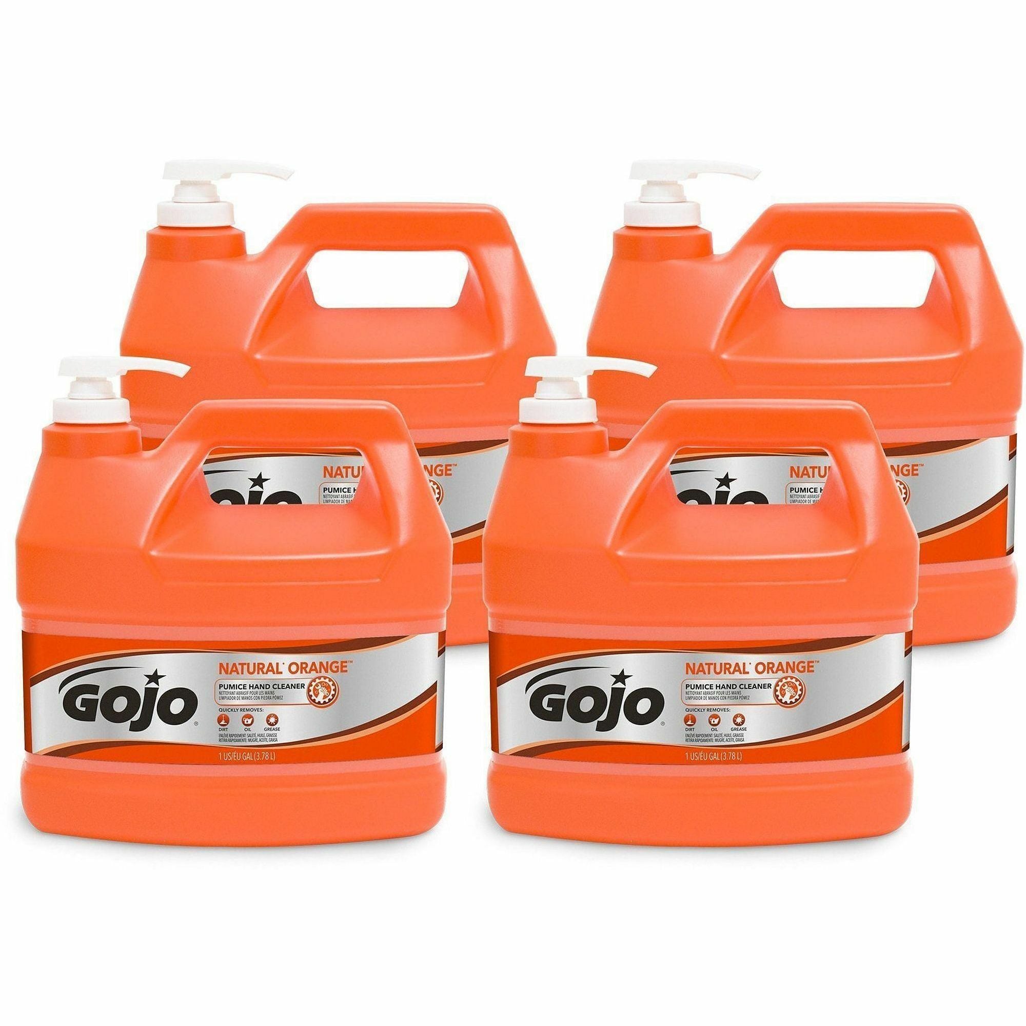 Gojo&reg; Natural Orange Pumice Hand Cleaner - 2000