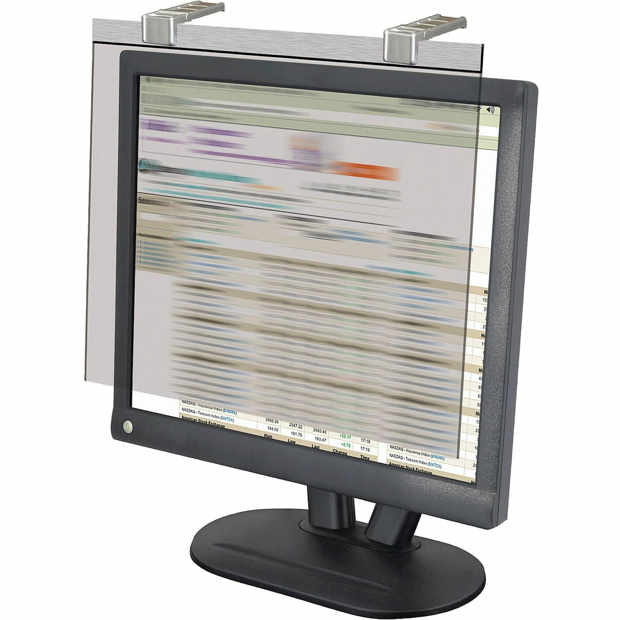 Kantek LCD Protect Privacy/Anti-Glare Filter Silver - For 20" Widescreen - Scratch Resistant - Acrylic - Anti-glare - 1 Each