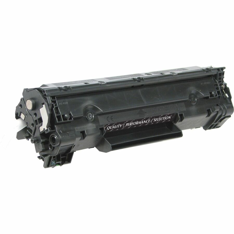 HP 36A (CB436A) Original Standard Yield Laser Toner Cartridge - Single Pack - Black - 1 Each - Right