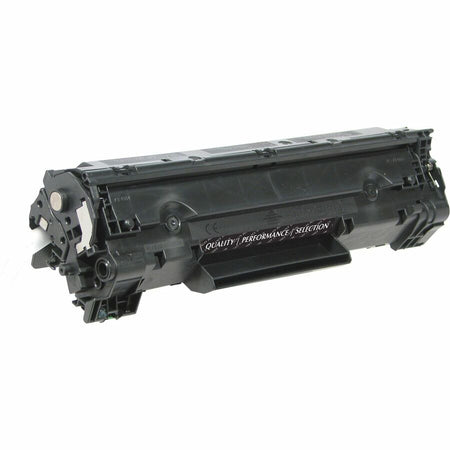HP 36A (CB436A) Original Standard Yield Laser Toner Cartridge - Single Pack - Black - 1 Each - Right