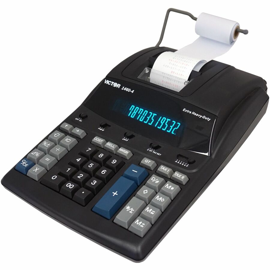 Victor 14604 Printing Calculator - Heavy Duty with Independent Memory