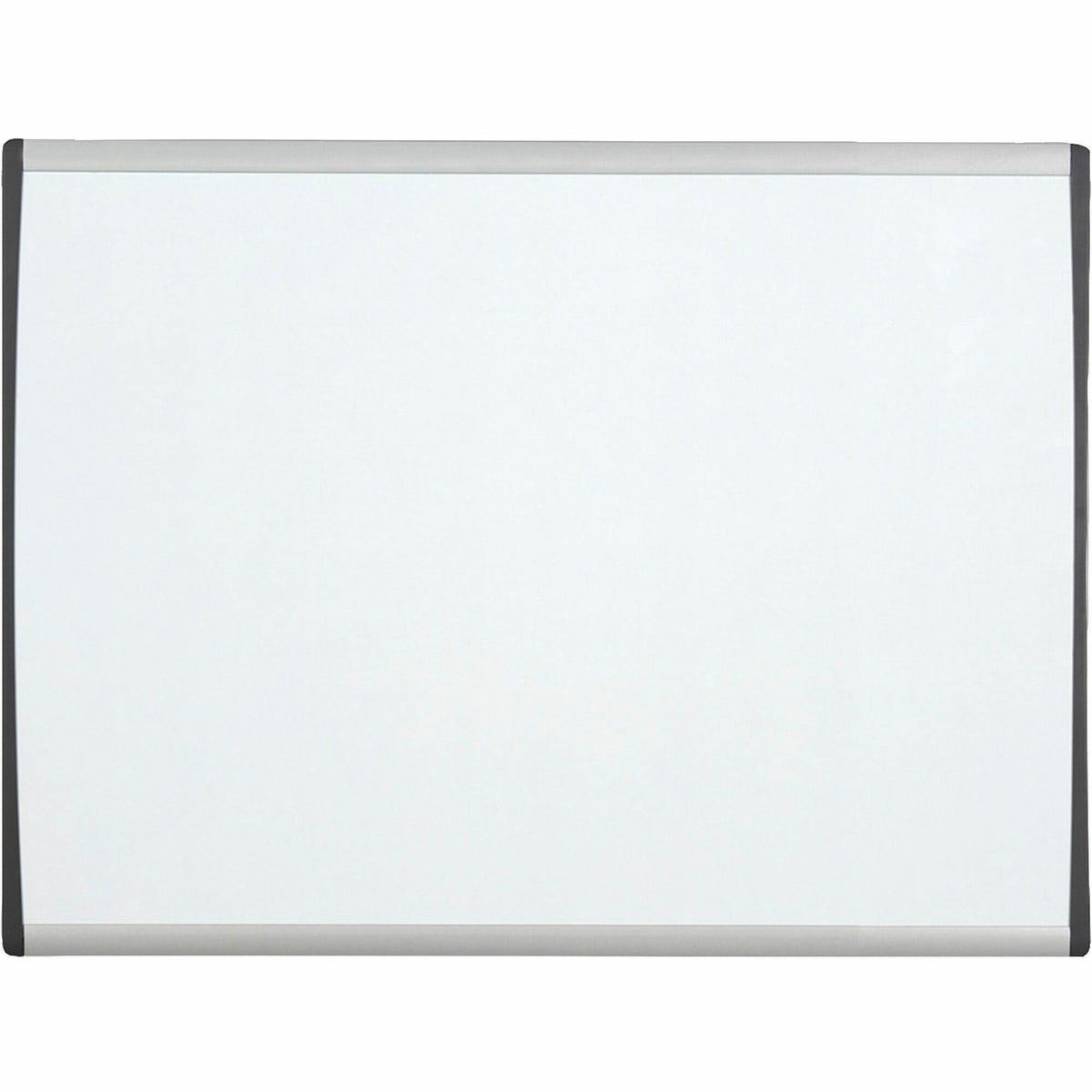 Quartet Arc Cubicle Magnetic Whiteboard - 14" (1.2 ft) Width x 11" (0.9 ft) Height - White Painted Steel Surface - Silver Aluminum Frame - Horizontal - Magnetic - 1 Each