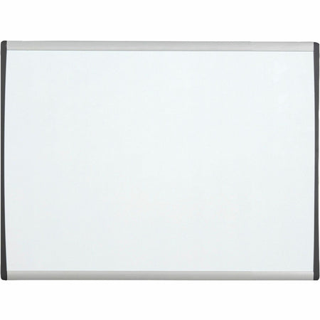 Quartet Arc Cubicle Magnetic Whiteboard - 14" (1.2 ft) Width x 11" (0.9 ft) Height - White Painted Steel Surface - Silver Aluminum Frame - Horizontal - Magnetic - 1 Each