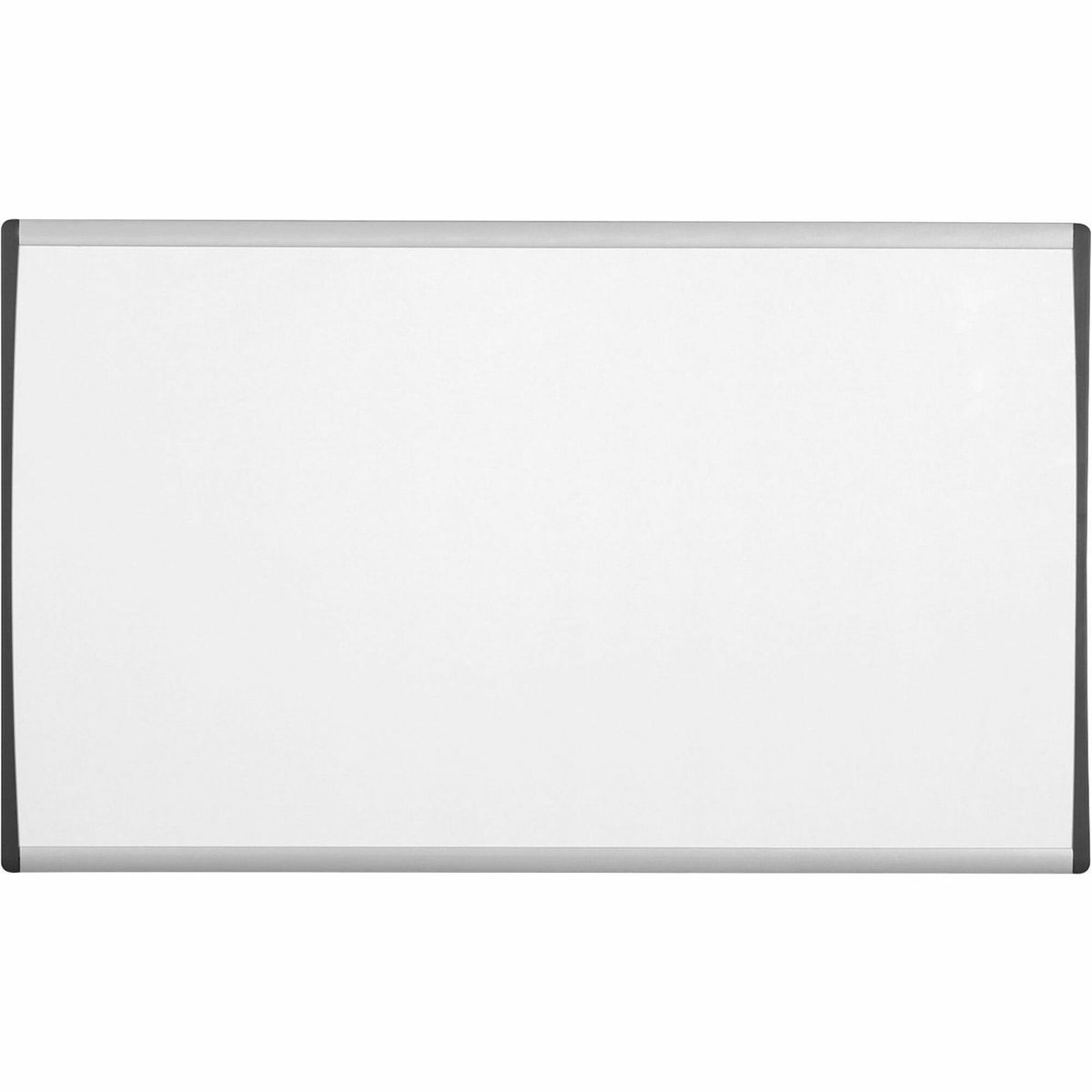 Quartet Arc Cubicle Magnetic Whiteboard - 24" (2 ft) Width x 14" (1.2 ft) Height - White Painted Steel Surface - Silver Aluminum Frame - Horizontal - Magnetic - Durable, Flexible, Smooth Surface, Smooth Surface - 1 Each