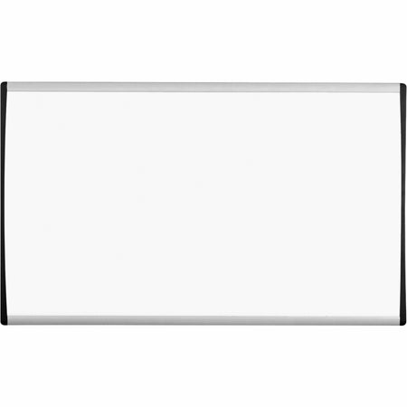 Quartet Arc Cubicle Magnetic Whiteboard - 30" (2.5 ft) Width x 18" (1.5 ft) Height - White Painted Steel Surface - Silver Aluminum Frame - Horizontal - Magnetic - 1 Each