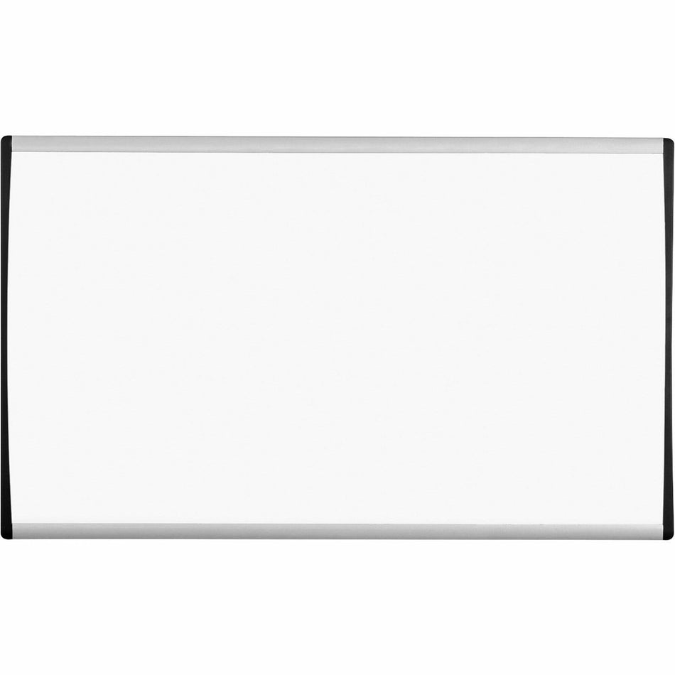 Quartet Arc Cubicle Magnetic Whiteboard - 30" (2.5 ft) Width x 18" (1.5 ft) Height - White Painted Steel Surface - Silver Aluminum Frame - Horizontal - Magnetic - 1 Each