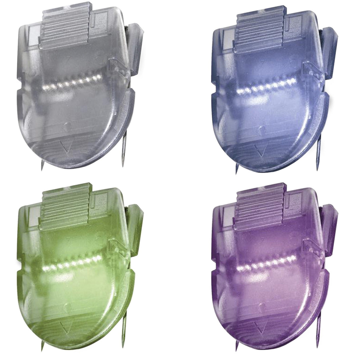 Advantus Color Panel Wall Clips - 40 Sheet Capacity - for Paper Clip - Repositionable - Metallic - 20 / Box