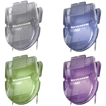 Advantus Color Panel Wall Clips - 40 Sheet Capacity - for Paper Clip - Repositionable - Metallic - 20 / Box