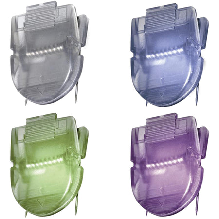 Advantus Color Panel Wall Clips - 40 Sheet Capacity - for Paper Clip - Repositionable - Metallic - 20 / Box