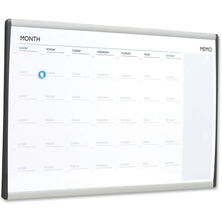 Quartet Arc Cubicle Whiteboard Calendar - Right