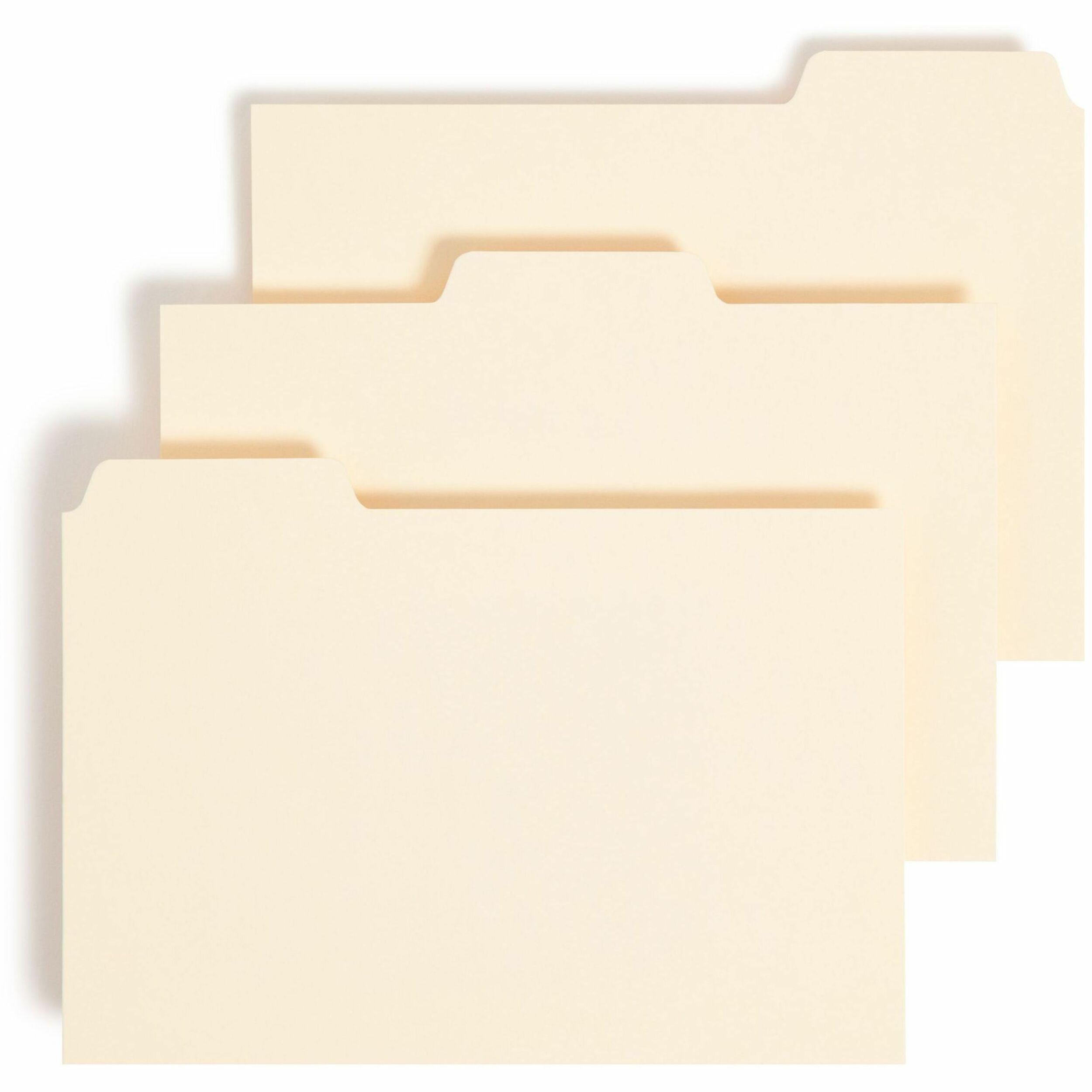 Smead Card Guides with Blank Tab - Blank Tab(s) - 4" Width x 6" Length - Manila Divider - 10% Recycled - 100 / Box