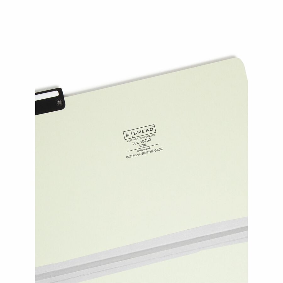 Smead 1/3 Tab Cut Legal Recycled Top Tab File Folder - Alternate-Image1