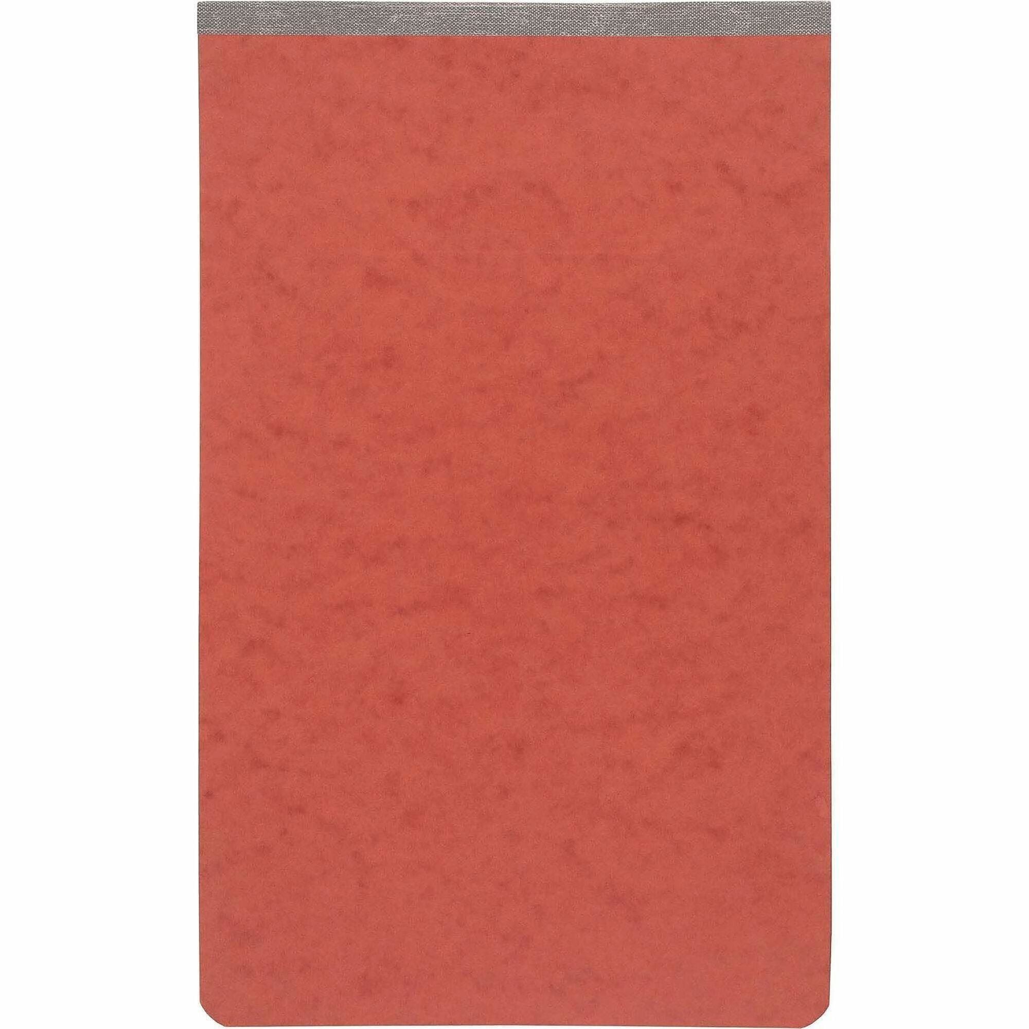 ACCO Legal Recycled Report Cover - 2" Folder Capacity - 8 1/2" x 14" - 20 pt. - Red - 30% Recycled - 1 Each