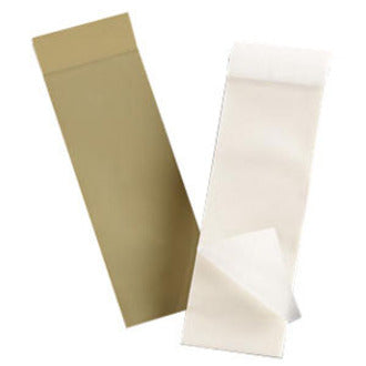 Scotch Envelope/Package Sealing Tape Strips - 6" Length x 2" Width x 3.1 mil Thickness - 3" Core - Clear - Synthetic Rubber Backing - Split Resistant, Moisture Resistant - For Protecting, Sealing, Packing - 25/Pad - 2 / Pack