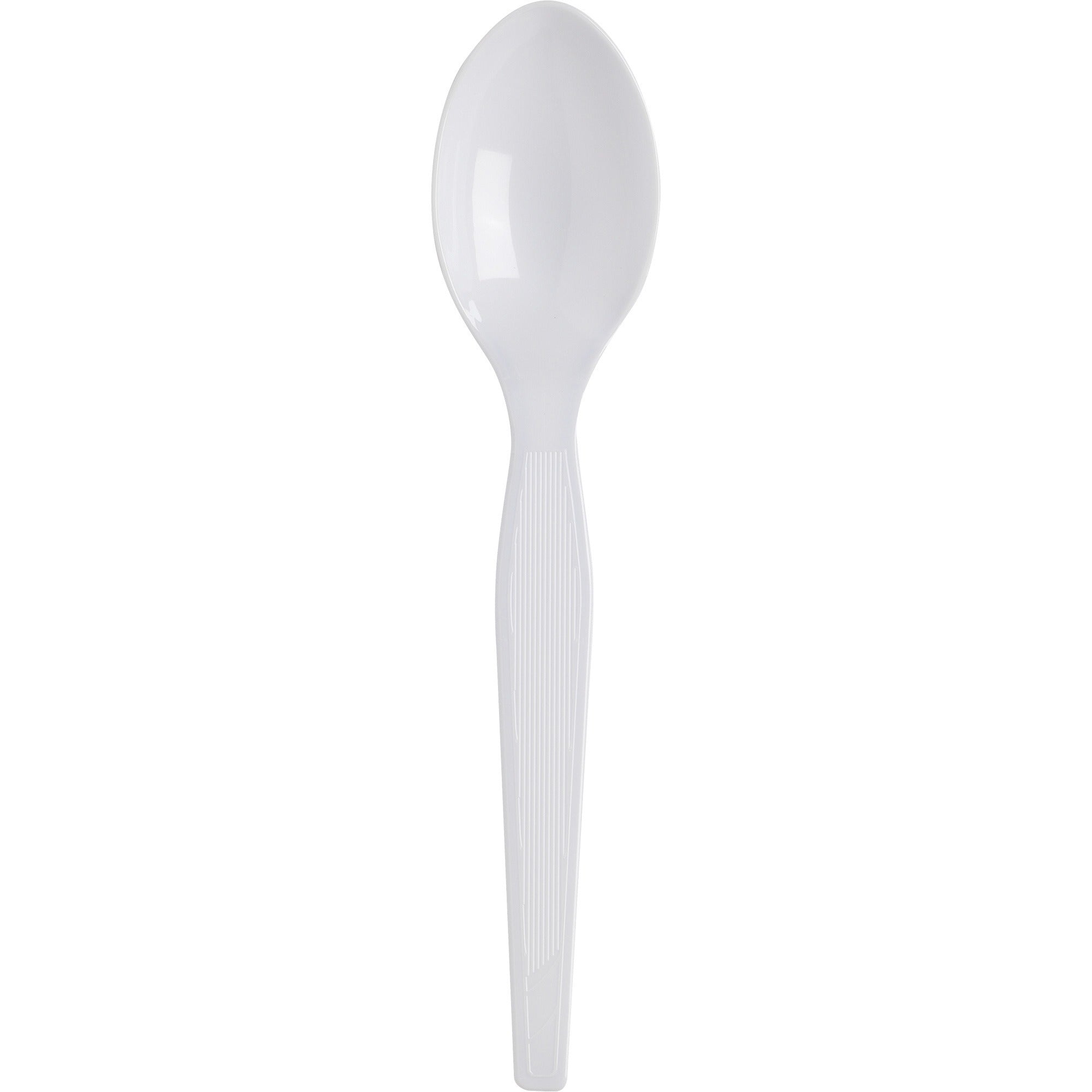 Dixie Heavyweight Disposable Teaspoons by GP Pro - Teaspoon - 1 x Teaspoon - White - 1000 / Carton