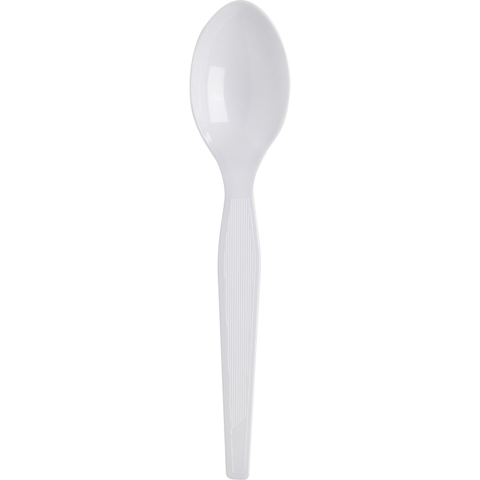 Dixie Heavyweight Disposable Teaspoons by GP Pro - Teaspoon - 1 x Teaspoon - White - 1000 / Carton