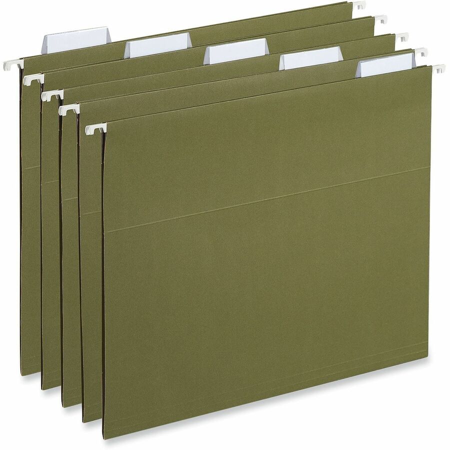 Universal Hanging File Folder Plastic Index Tab - Alternate-Image2