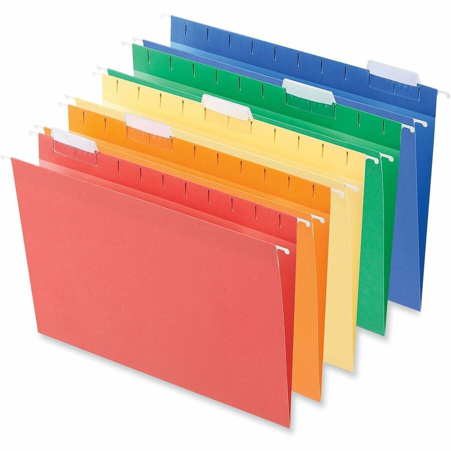 Universal 1/5 Tab Cut Letter Recycled Hanging Folder - Alternate-Image2