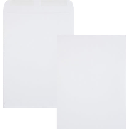 Quality Park Catalog Envelopes - 9x12 28 lb Gray - 250/Box - Large Format