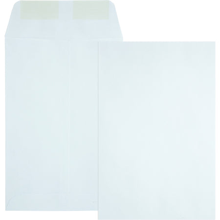 Quality Park 6 x 9 Catalog Mailing Envelopes - Catalog - 6" Width x 9" Length - 24 lb - Gummed - White - Wove - 500 / Box