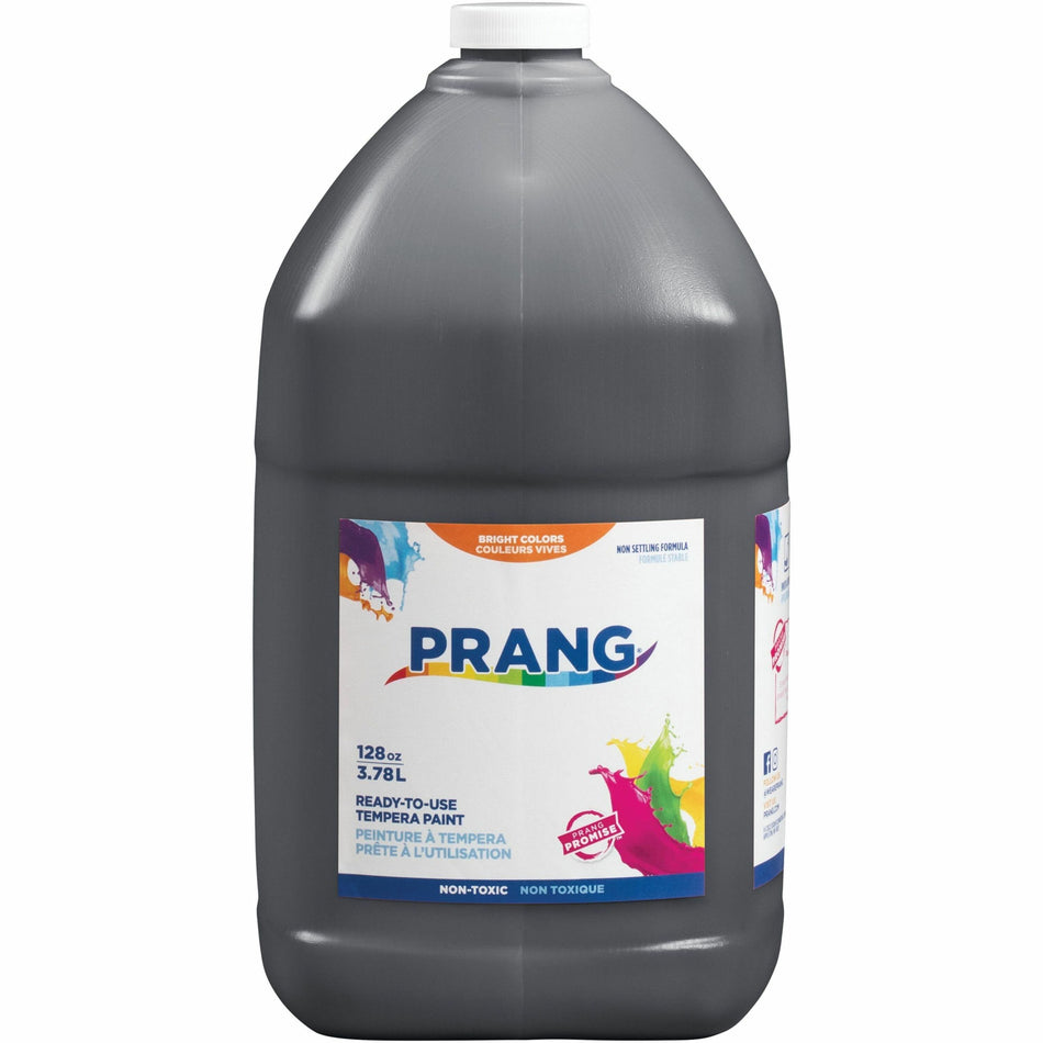 Prang Liquid Tempera Paint - Black - 1 gal - 1 Each