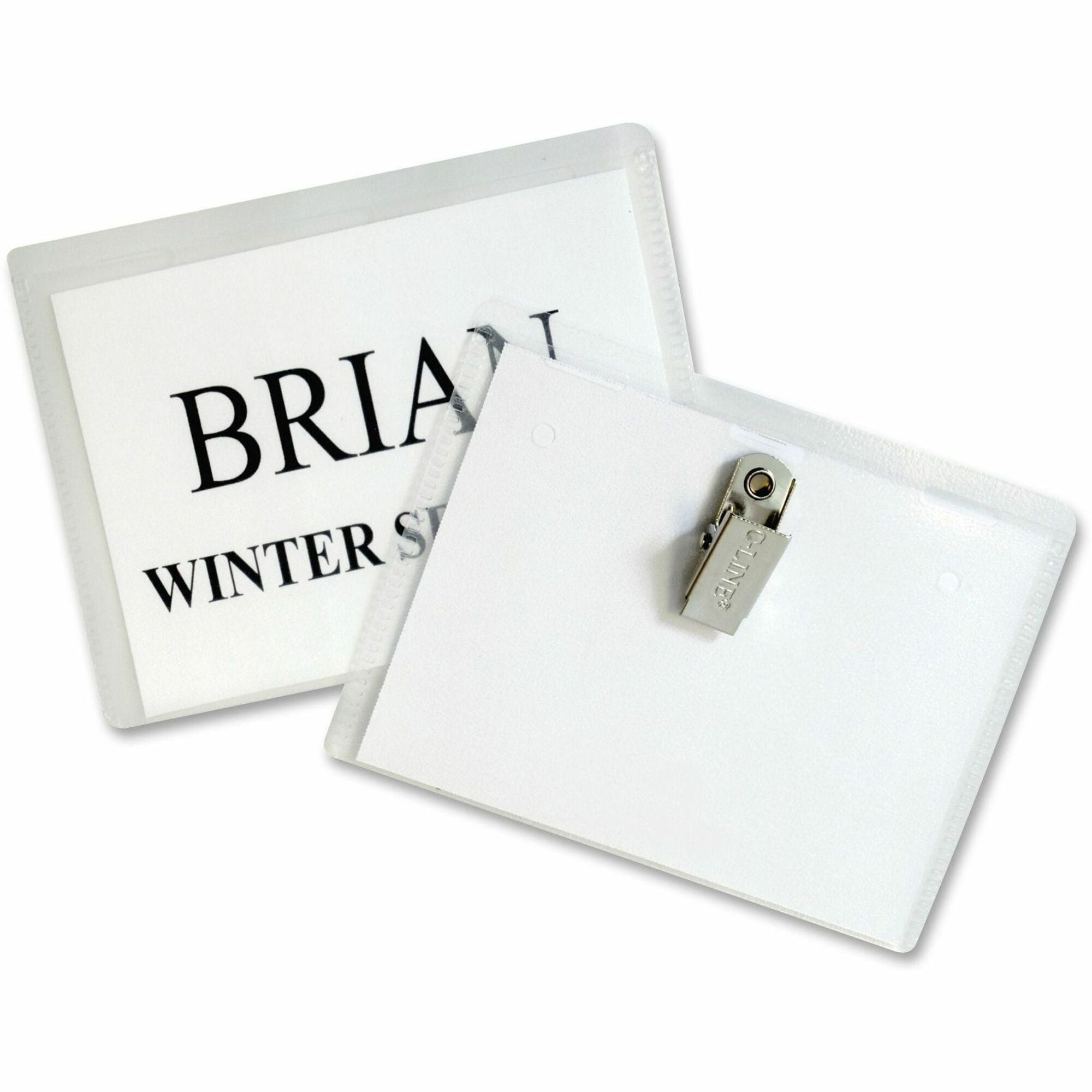 C-Line Laser/Inkjet Clip Style Badge Holder Kits - 2000