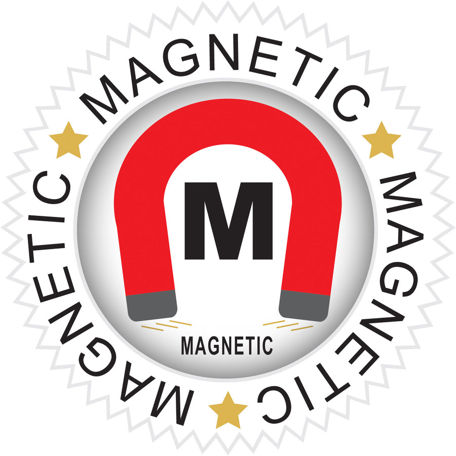 C-Line Magnetic Shop Ticket Holders - Support 8.50" x 11" Media - Vinyl - Clear - Durable - 15 / Box