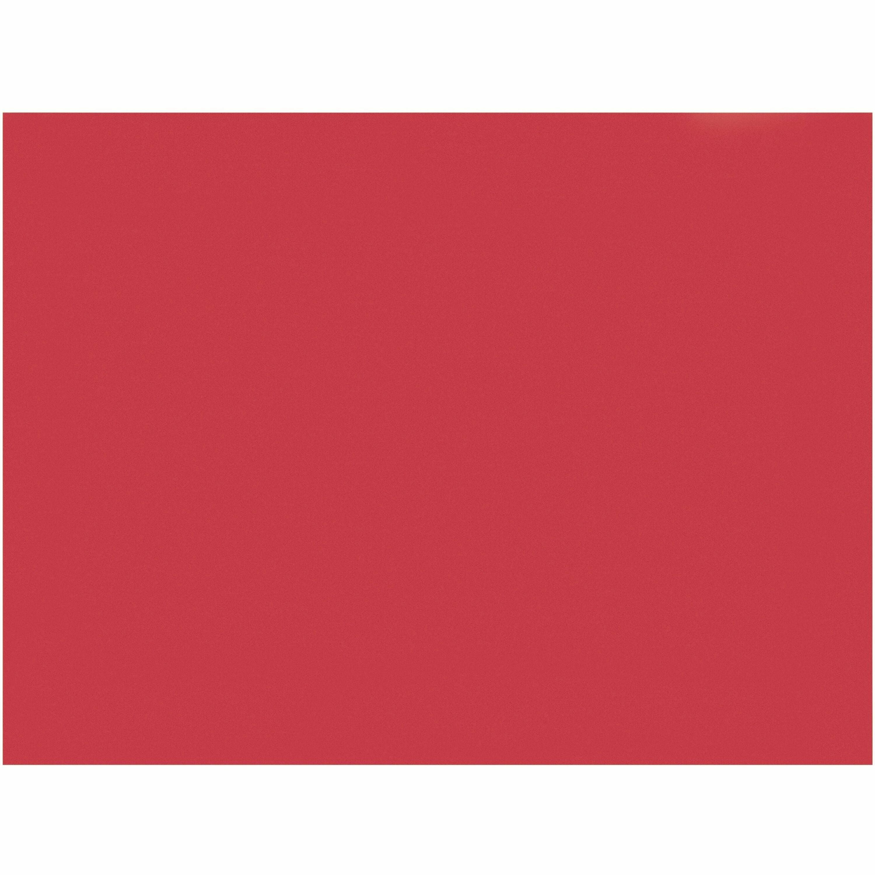 Prang Construction Paper - Multipurpose - 24" Width x 18" Length - Holiday Red - 50 / Pack