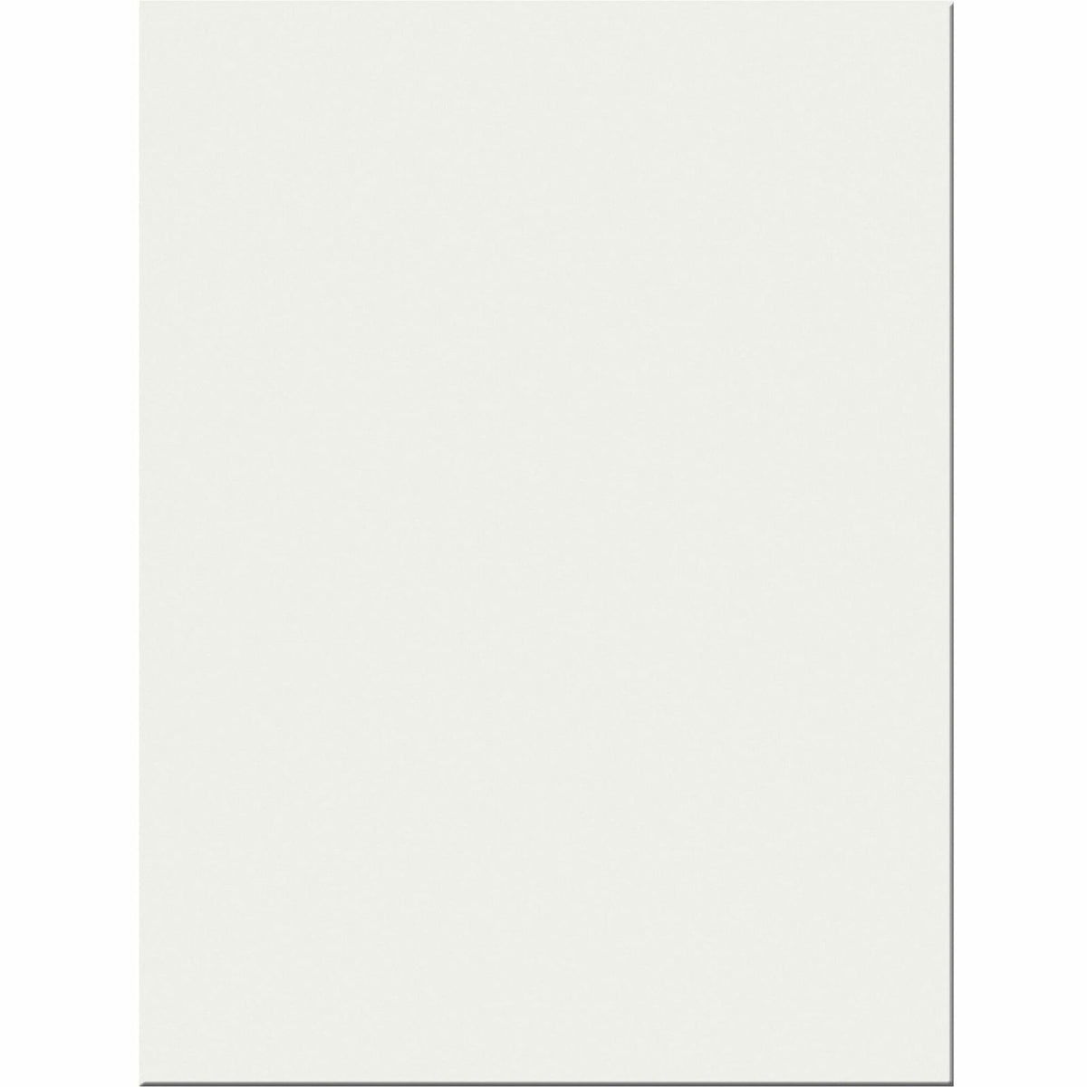 Prang Construction Paper - 24" Width x 18" Length - White - 50 / Pack
