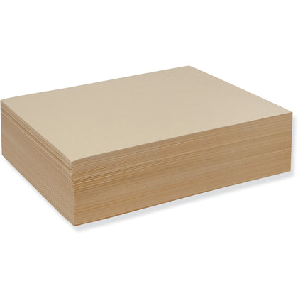 Pacon®  Heavyweight Drawing Paper - 500 Sheets - Plain - 9" x 12" Sheet Size - Manila Paper - 500 / Ream