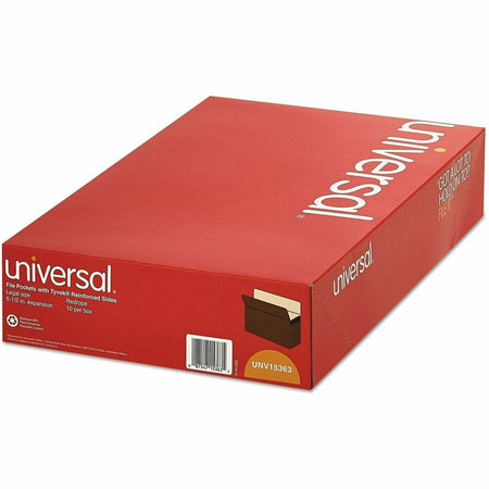 Universal Straight Tab Cut Legal Recycled Expanding File - Alternate-Image2