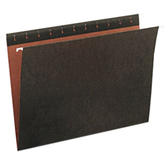 Universal 1/5 Tab Cut Letter Recycled Hanging Folder - Left