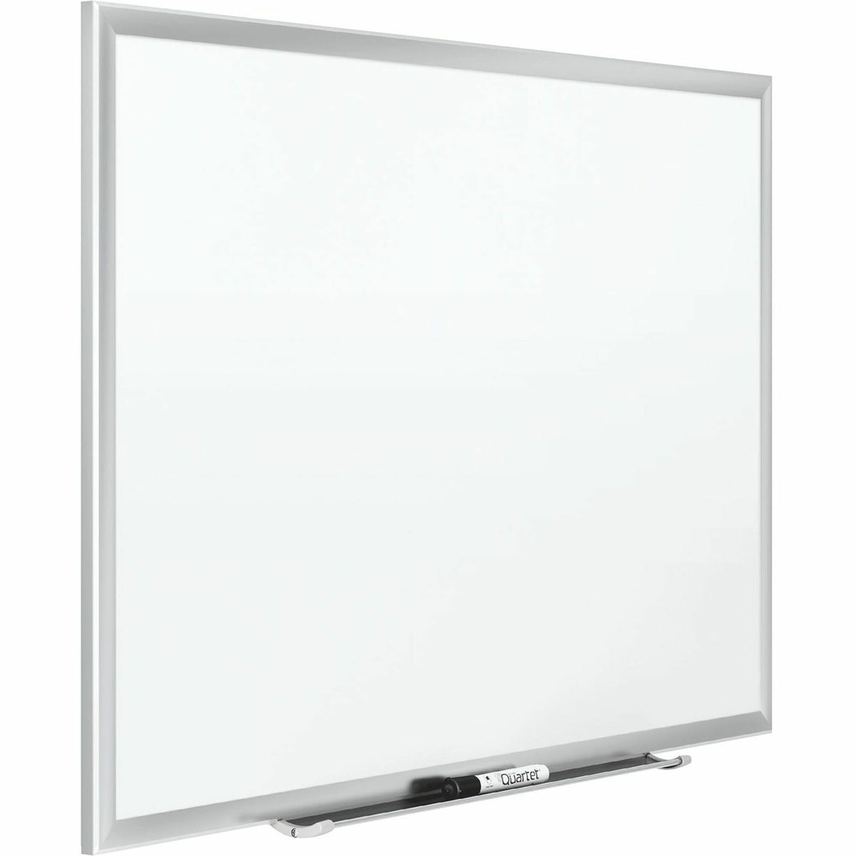 Quartet Classic Porcelain Whiteboard - 60" (5 ft) Width x 36" (3 ft) Height - White Porcelain Surface - Silver Aluminum Frame - Rectangle - Horizontal/Vertical - Magnetic - 1 Each - TAA Compliant