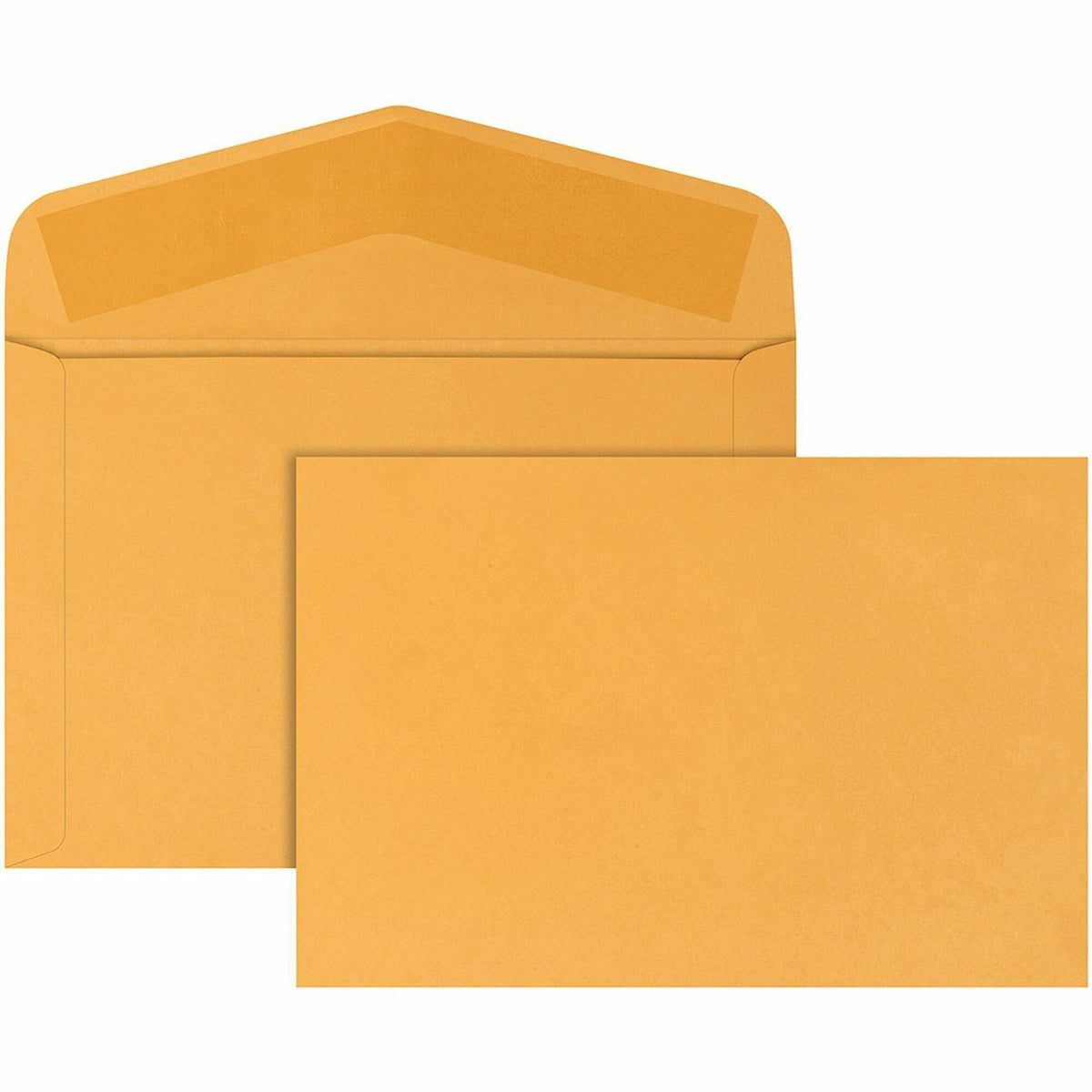 Quality Park 10 x 15 Extra Heavyweight Document Mailers - Document - 10" Width x 15" Length - 40 lb - Gummed - Brown Kraft - Kraft - 100 / Box