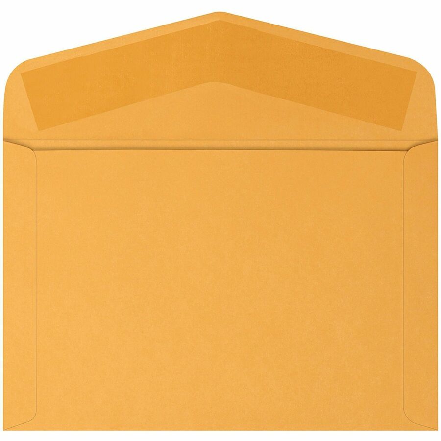 Quality Park 10 x 15 Extra Heavyweight Document Mailers - Document - 10" Width x 15" Length - 40 lb - Gummed - Brown Kraft - Kraft - 100 / Box