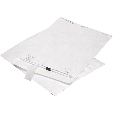 Survivor®  9 x12 DuPont Tyvek Leather Texture Catalog Mailers with Self-Seal Closure - Catalog - #90 - 9" Width x 12" Length - 14 lb - Peel & Seal - White - Tyvek - 50 / Box