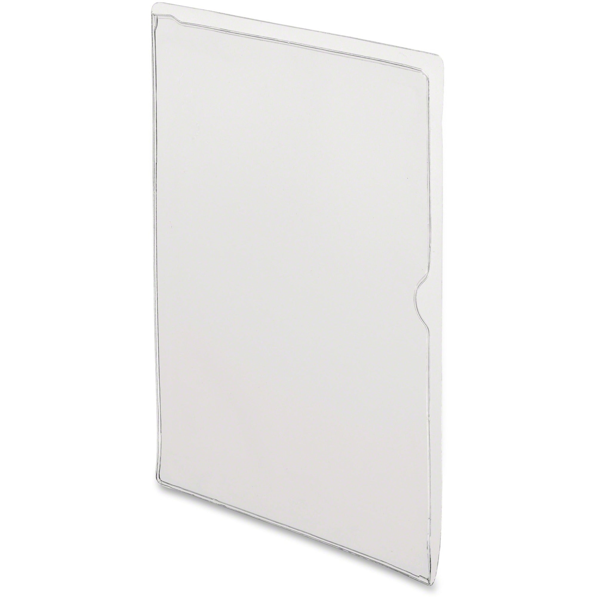 Pendaflex CopyGard Letter File Jacket - 8 1/2" x 11" - Vinyl - Clear - Non-glare - 25 / Box
