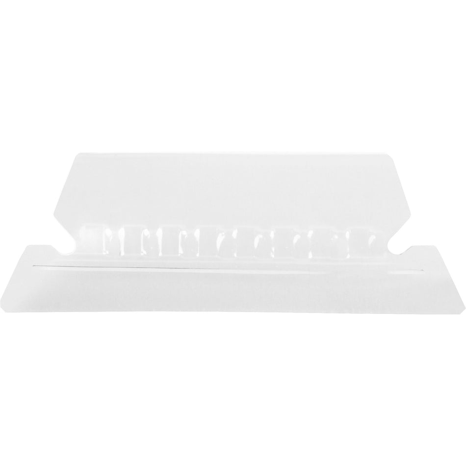 Pendaflex Hanging Folder Plastic Tabs - 5 Tab(s)/Set - 2" Tab Width - Clear Plastic Tab(s) - 10% Recycled - 25 / Pack