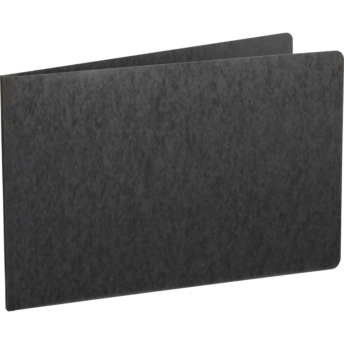 Oxford Recycled Report Cover - 11" x 17" - 750 Sheets Capacity - 1 x Prong Fastener(s) - 20 pt. - Pressboard - Black - Reinforced Hinge - 65% Recycled - 1 Each